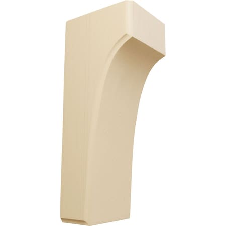 Ekena Millwork 3 1/2"W x 4"D x 10"H Clarksville Bracket, Maple BKTW04X04X10CVMA